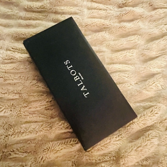 Talbots Blair Patent Leather Bow Ballet Flats - Indigo Blue - Size 8M - Picture 7 of 8